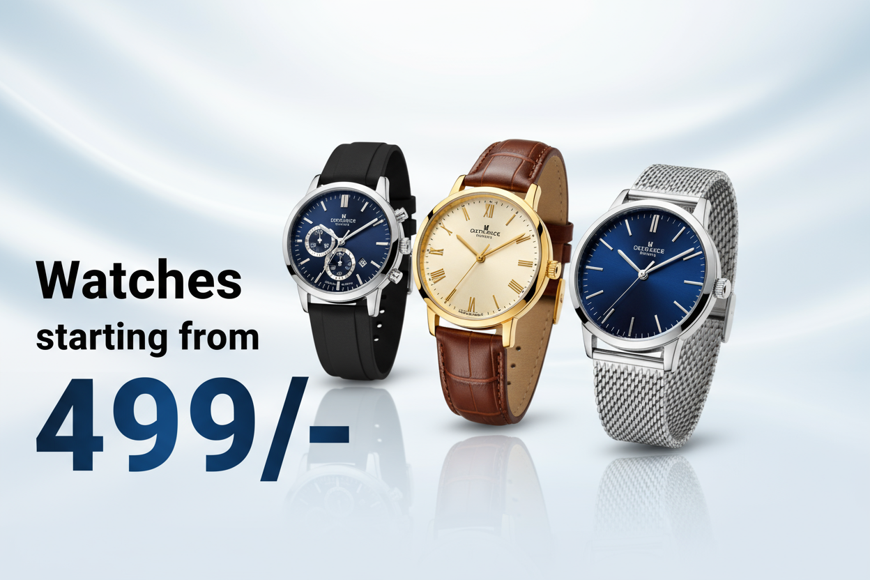 Watches starting from 499/-