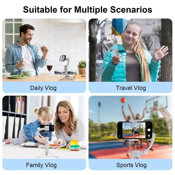 M1 3 Axis Smartphone Gimbal
Stabilizer with Auto Balance for Video Recording 3
Axis Gimbal for Mobile (Mobile)