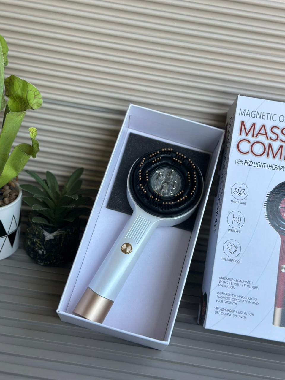 Magnetic Oil Dispensing Massage Combo