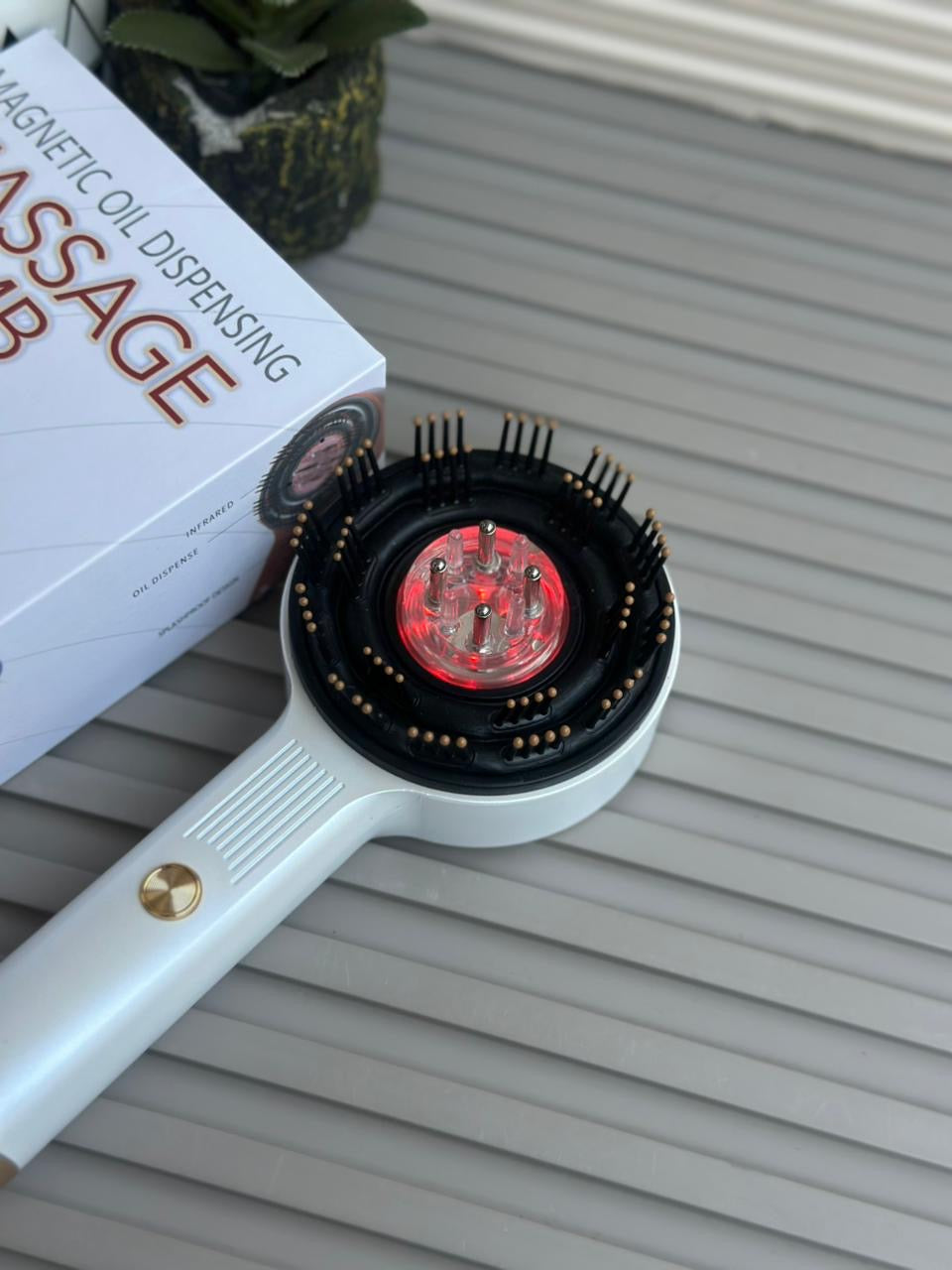 Magnetic Oil Dispensing Massage Combo