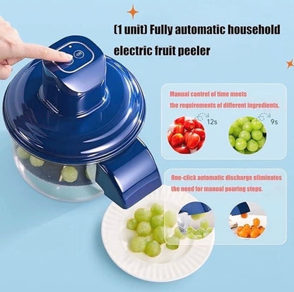 Automatic Fruit Peeler & Pitter Machine – Easy Cherry, Grape & Tomato Peeling Tool